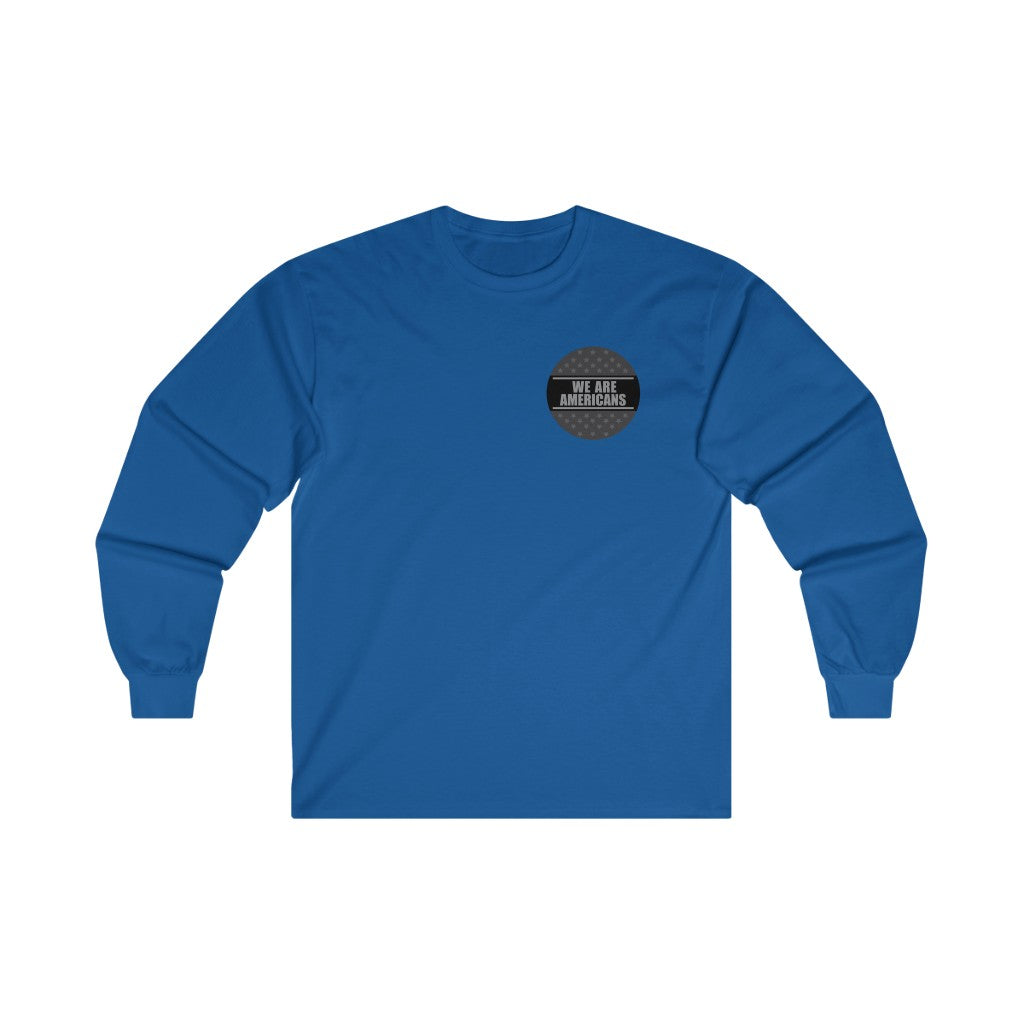 Red Line Flag Long Sleeve Shirt